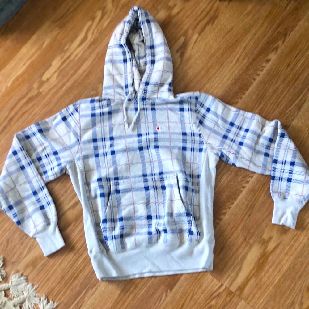 Mens Reverse Weave Converse Hoodie Sweatshirt